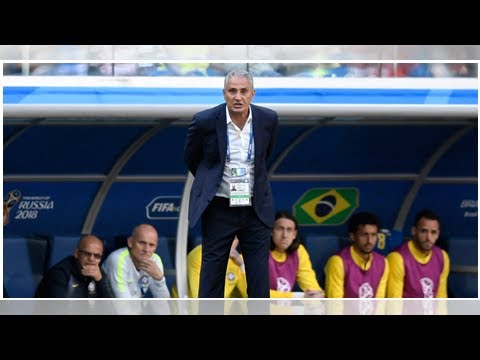 FIFA World Cup 2018: Coach Tite takes a tumble as he celebrates Brazil's dramatic late win over C...