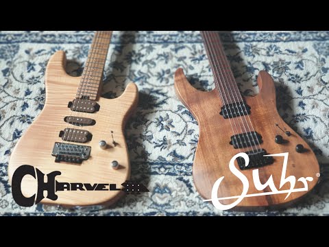 Charvel Guthrie Govan vs Suhr Modern Custom Koa