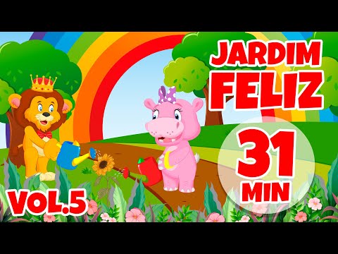Jardim Feliz Vol. 5 - Giramille 31 min | Desenho Animado Musical