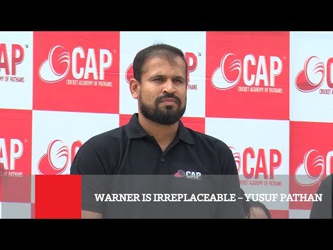 Warner Is Irreplaceable – Yusuf Pathan