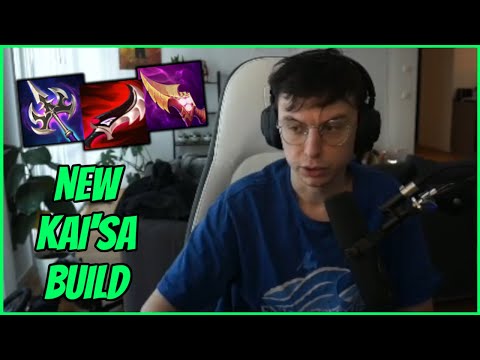 Caedrel Explains The New Lethality Kai'Sa Build