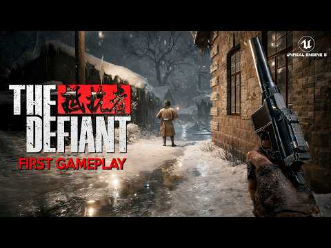 THE DEFIANT First Gameplay Reveal | New WWII Shooter with EPIC BATTLES and 007 Stealth coming 2027