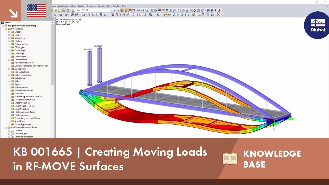 KB 001665 | Creating Moving Loads in RF-MOVE Surfaces