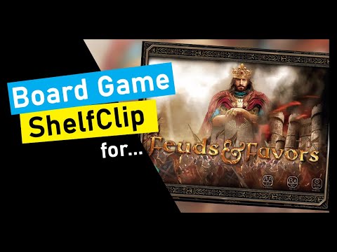 ShelfClips: Feuds & Favors (Short Board Game Preview)