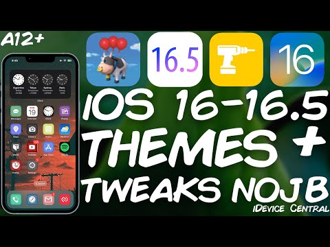 iOS 16.0 - 16.5 JAILBREAK Guide: Install REAL THEMES & Tweaks Without JAILBREAK (ALL Devices)