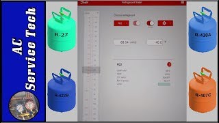 How to Use the Free Refrigerant Slider P/T App & R-22 Retrofit Comparisons