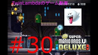 [ゲーム実況配信]なんやこの迷宮クリアできん！！　NewスーパーマリオブラザーズUデラックス 30