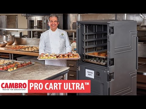 Cambro UPC600110 Ultra Camcart® Black Insulated Food Pan Carrier w/ 8 Pan Capacity 15 image