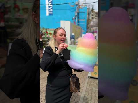 ÄTER REGNBÅGSMAT I TOKYO🌈#shorts