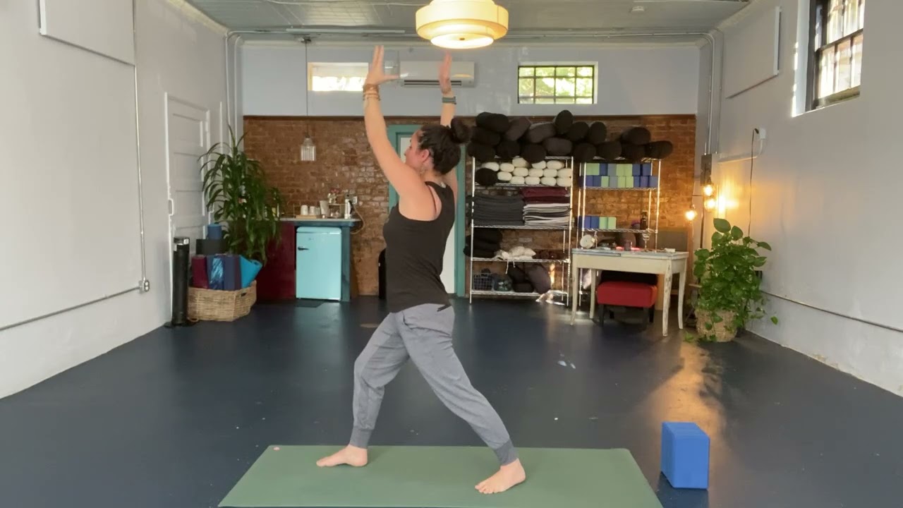 Vinyasa Flow: Revolved Transitions, Core Stability & Playful Balance