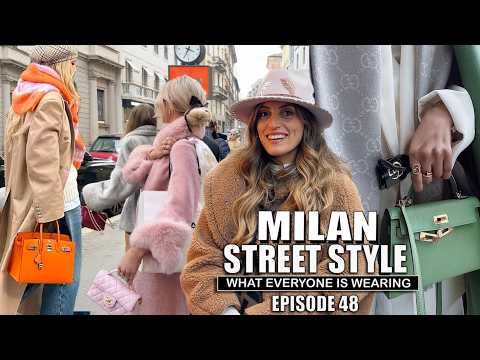 What Everyone Is Wearing in Milan - → MILAN Street Style FASHION → EPISODE 48