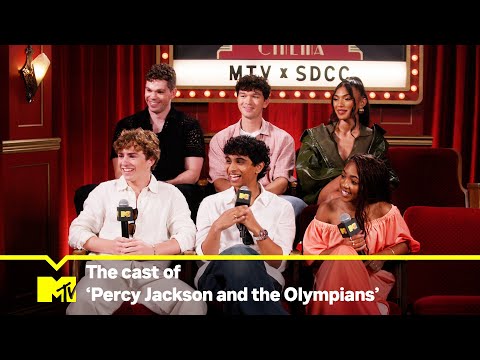 Percy Jackson Cast Teases Upcoming Season at SDCC