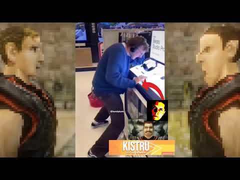 Koleś się mocno wczuwa słuchając [REMIX] JA I MÓJ GOLEM - GOTHIC REMIX