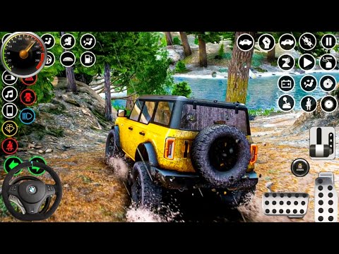 400 SUV 4x4 off-road forest jeep car driving simulator gameplay android city