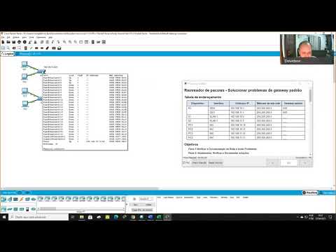 CCNA1v7 - Packet Tracer 10.3.5 - Solucionar Problemas de Gateway Padrão