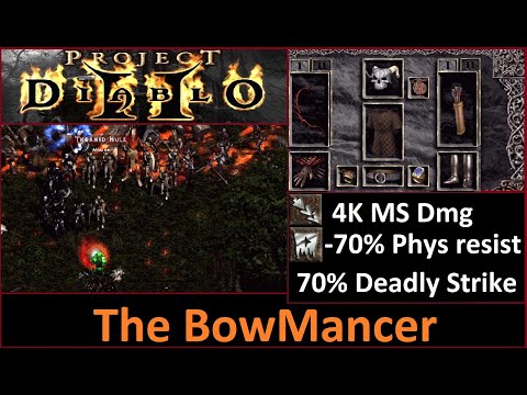 PD2 S1 - Multishot Necromancer - Guide/Showcase - 174% density map.