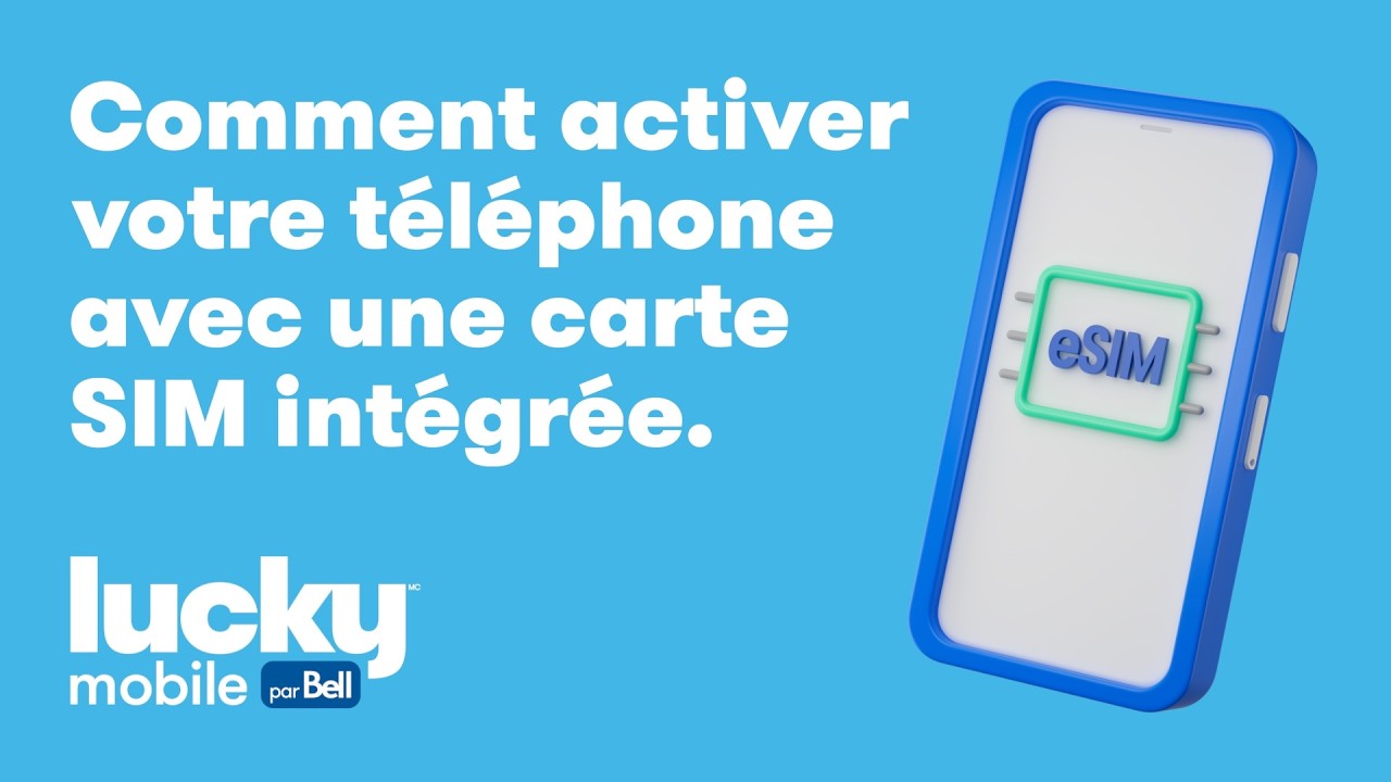 Activer eSIM Lucky Mobile