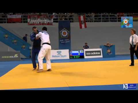 Judo 2014 European Championships Cadets: Gvelesiani (GEO) - Akimenko (LAT) [-90kg] QF
