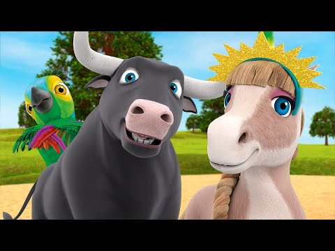 Os Melhores Amigos [30 minutos] 👨🏻‍🌾Músicas e episódios infantis 🌈 Português do Brasil