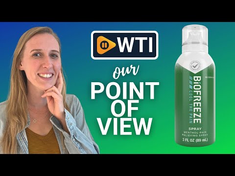 Biofreeze Menthol Spray - WTI product video review