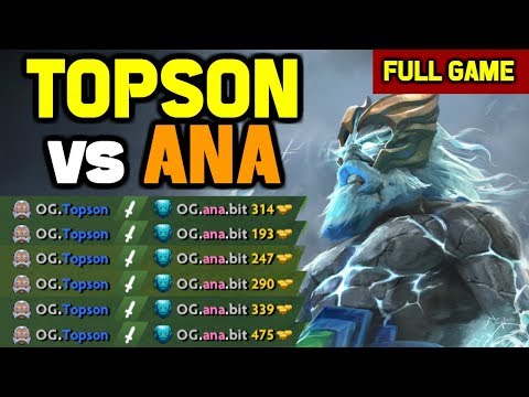 OMG Ana Morphling Deleted by TOPSON Zeus in 1 sec - Boots of Travel FIRST ITEM BUILD