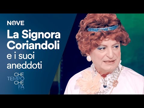 Che tempo che fa | La Signora Coriandoli e il suo aneddoto sulla Alfa