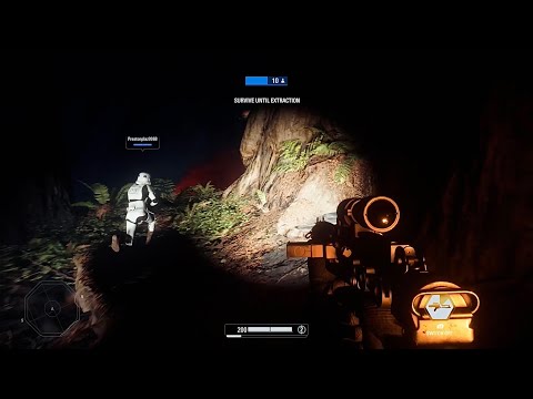 Star Wars Battlefront 2: Ewok Hunt Gameplay (No Commentary)