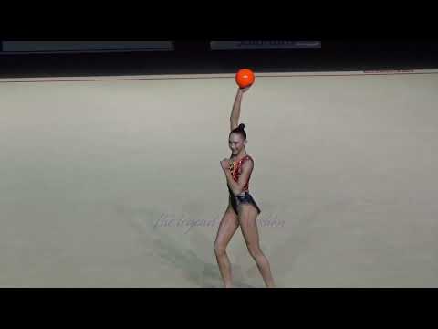 Anastasiya SARANTSEVA (UZB) ball  - 2025 Thiais EF