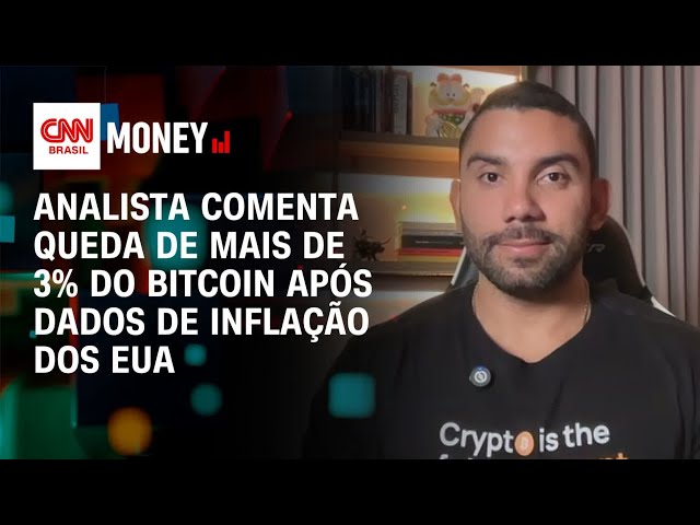 Bitcoin recua mais de 3% após dados de inflação dos EUA | Money News