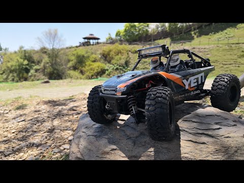Axial YETI JR modified lights, esc and motor (HK)