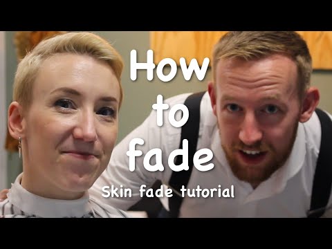 How to fade! [Tutorial] Girl's skinfade at the hairdresser/barber