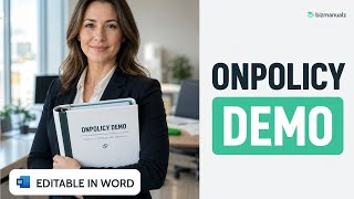 Bizmanualz OnPolicy YouTube Video