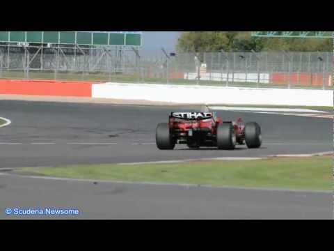 Various Ferrari F1 Clienti cars @ FERRARI RACING DAYS SILVERSTONE 2012 - FULL HD 1080P