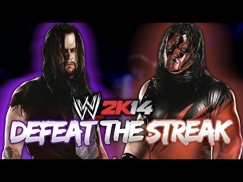 WWE 2K14 - DEFEAT The Streak Mode - Retro Kane (Second Attempt)