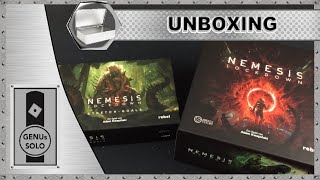 Nemesis Lockdown - Unboxing - deutsch - Kickstarter Version