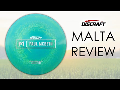 Discraft Paul McBeth MALTA - Quick Review w/Flight Tracing