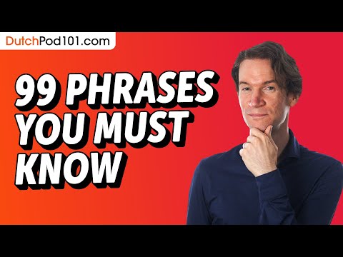 99 Phrases Every Dutch Beginner Must-Know