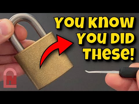10 Lock Picking Mistakes ALL Hobbyists Make