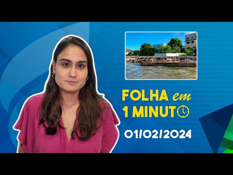 ESTRUTURA DA NOVA ORLA DESABA EM VITORA 01/02/2024