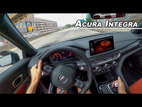 Living with The 2023 Acura Integra - Morning Commute (POV Binaural Audio)