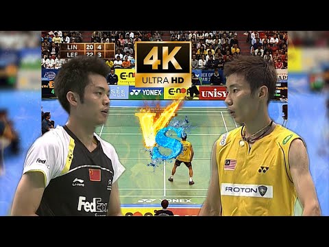 [4K60FPS] - MS - Lin Dan vs Lee Chong Wei | 2010 Japan Open