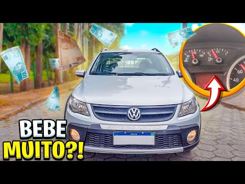 CONSUMO DA SAVEIRO CROSS 1.6!! BEBE MUITO?!