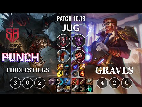 SB Punch Fiddlesticks vs Graves Jungle - KR Patch 10.13