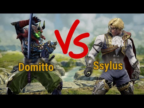 Domitto (Yoshimitsu) VS Ssylus (Raphael) #Domitto #Ssylus