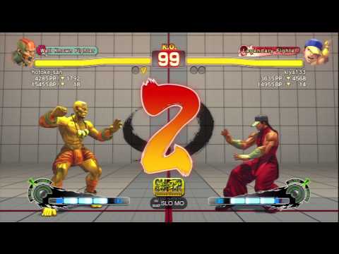 hotoke_san [Dhalsim] Vs kiya133 [Yun] SSF4 AE Japanese Online Ranked Matches - PSN