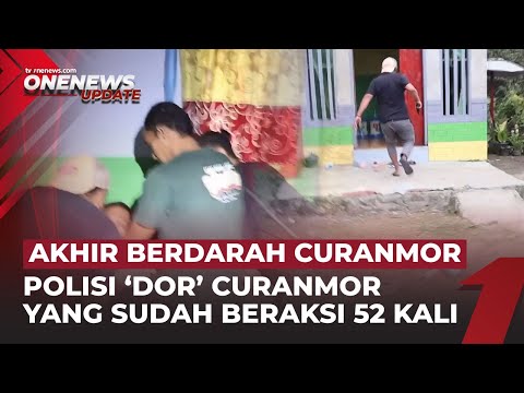 Aksi Mencekam! Polisi Tembak Bandit Curanmor Sudah Beraksi di 52 Lokasi Berbeda | OneNews Update
