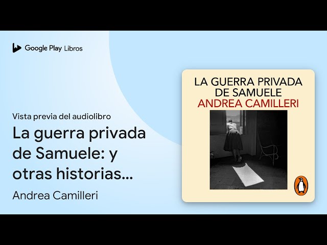Vídeo relacionado con La guerra privada de Samuele: y otras historias de Vigàta