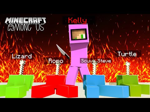 LittleKellyPlayz - I WON AS IMPOSTER! Among Us - THE LITTLE CLUB REUNION !| Minecraft Little Kelly
