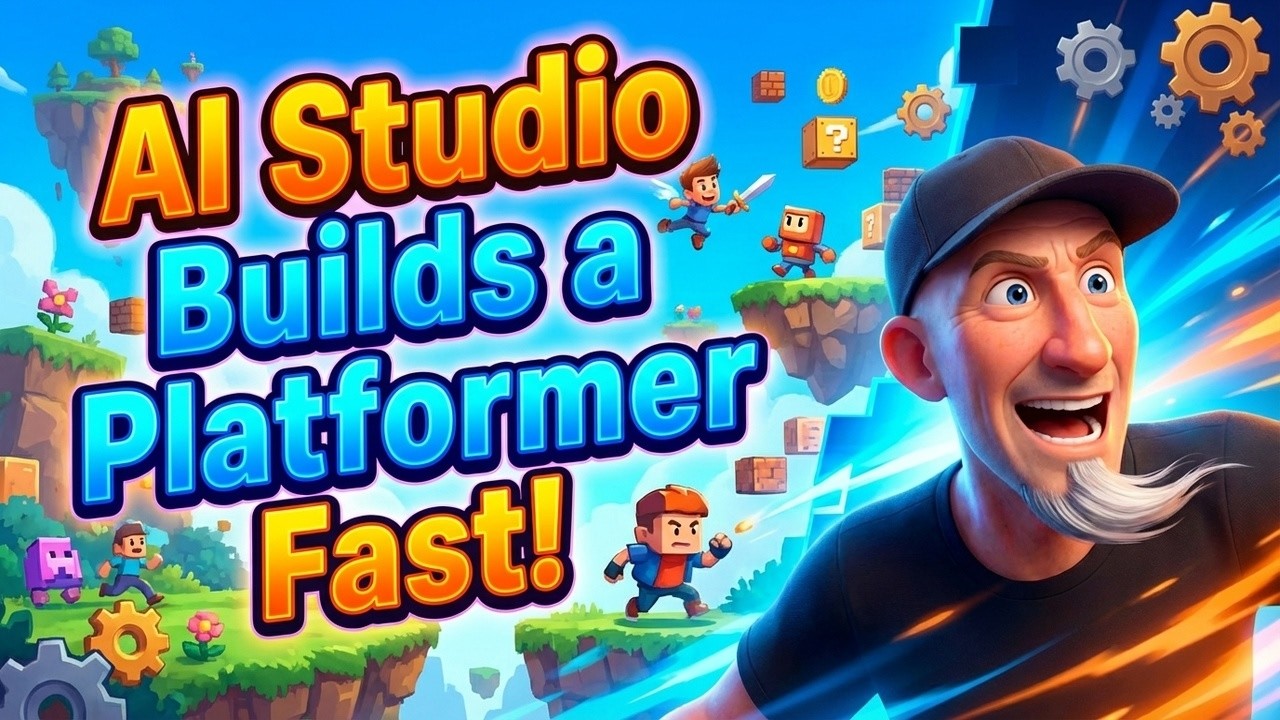Instant Game Creation: AI Studio Builds a Platformer Fast!
