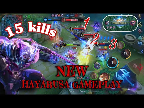 NEW HAYABUSA GAMEPLAY 2022 🔥 HAYABUSA’s 11.11 SHURA SKIN GAMEPLAY 😲